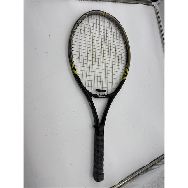 Wilson Mach 3 Hammer 3.8 Tennis Racket 110 sq in. 4 3/8 Power Slots