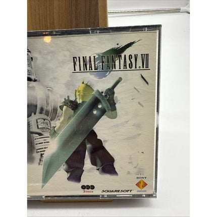 Final Fantasy VII 7 PS1 PlayStation 1 Complete CIB Black Label