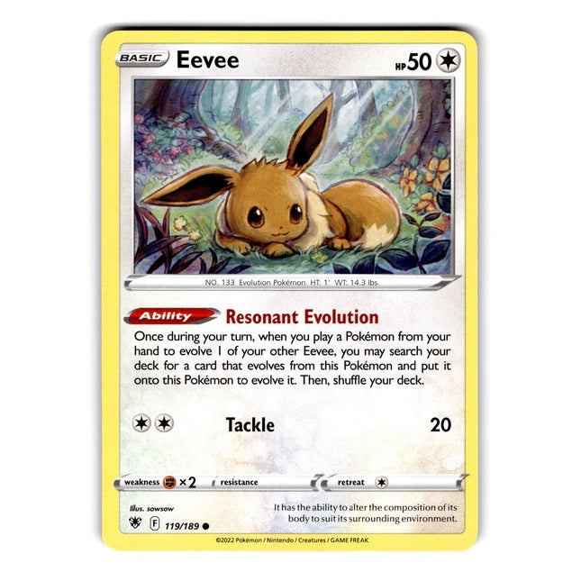Eevee Common SWSH10: Astral Radiance 119/189 NM