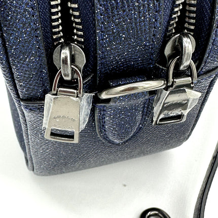 Coach purse Blue Stardust glitter Jes Crossbody with wallet H1992-F88011