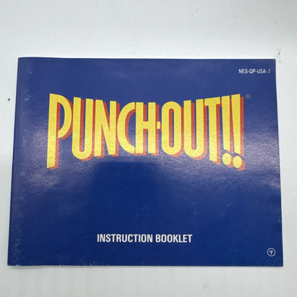 Punch-Out!! (Nintendo NES 1990) COMPLETE IN BOX CIB TESTED AUTHENTIC