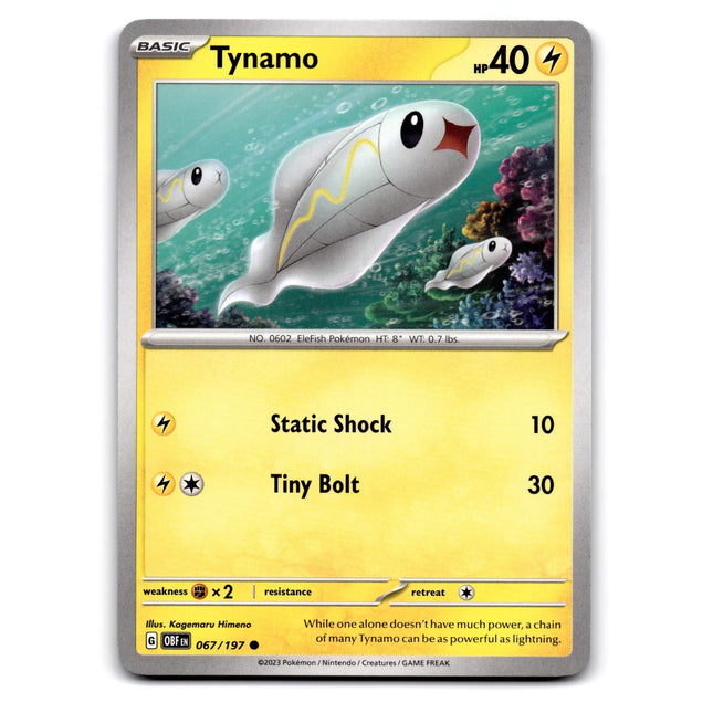 Tynamo Common SV03: Obsidian Flames 067/197 NM