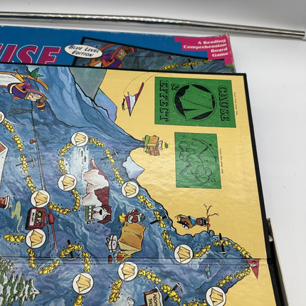 Cause and Effect: A Reading Comprehension Board Game By Learning Well Level A