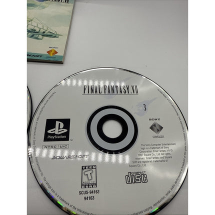 Final Fantasy VII 7 PS1 PlayStation 1 Complete CIB Black Label