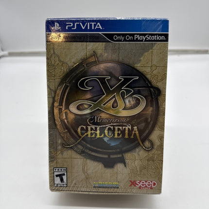 Ys: Memories of Celceta Silver Anniversary Edition (PS Vita) **BRAND NEW** Mint