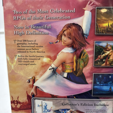Final Fantasy X/X-2 HD Remaster Collector's Edition PlayStation 3, 2014) PS3 New