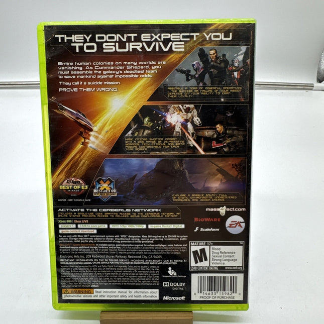 Mass Effect 2 (Microsoft Xbox 360, 2010)