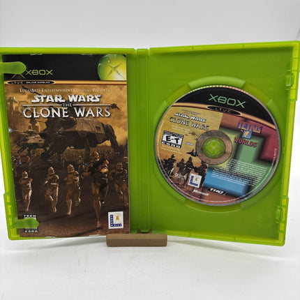 Star Wars: The Clone Wars / Tetris Worlds Online Edition Combo (Microsoft Xbox,