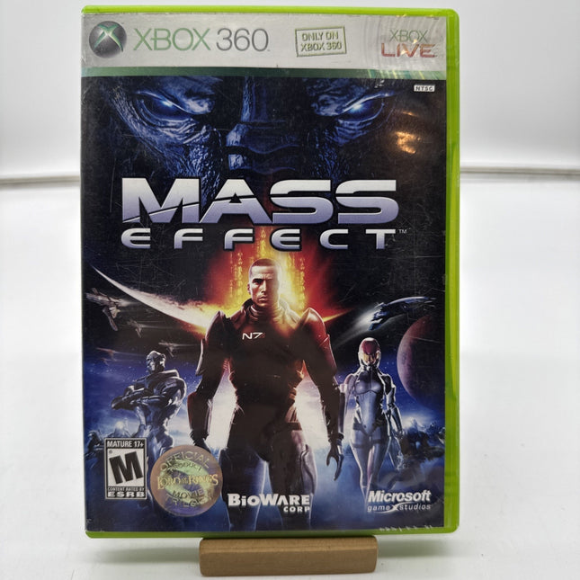 Mass Effect (Microsoft Xbox 360, 2007) w/ Manual Complete | CIB | Tested