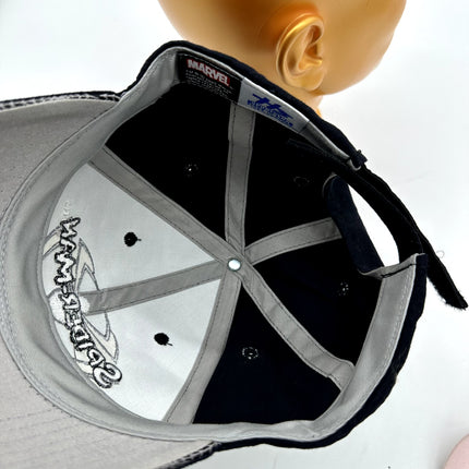 Vintage Marvel Venom SPIDERMAN BALL CAP DAD HAT GOLF HAT Hook And Loop H&L