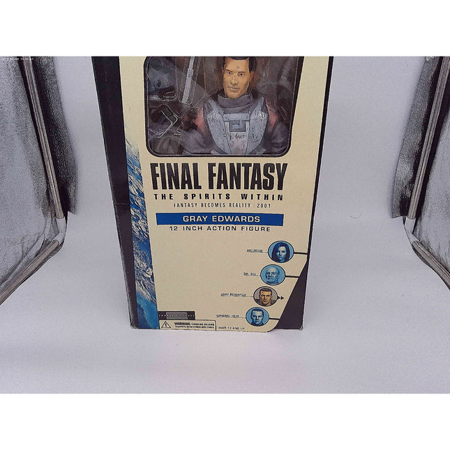 Final Fantasy Spirits Within Gray Edwards 12 inch articulated figure doll NEW