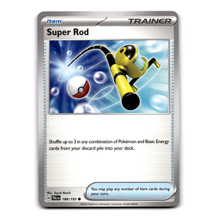 Super Rod Common SV02: Paldea Evolved 188/193 NM