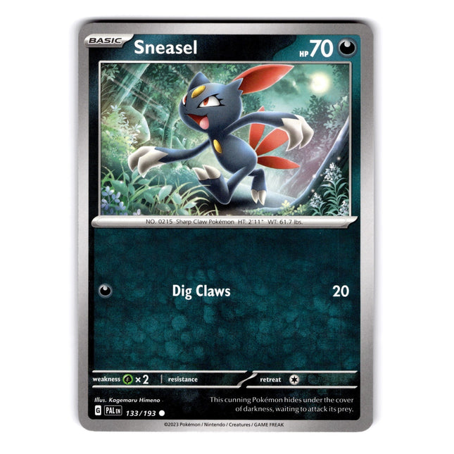 Sneasel Common SV02: Paldea Evolved 133/193 NM