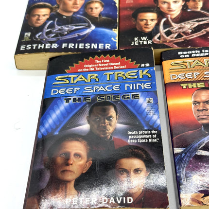 Star Trek PB Lot of 5 Deep Space Nine #1 #2 #3 #4 #7 first printing paper back