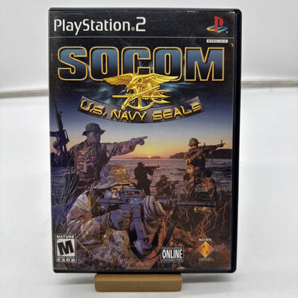 SOCOM: U.S. Navy SEALs (Sony PlayStation 2, 2002) CIB with manual