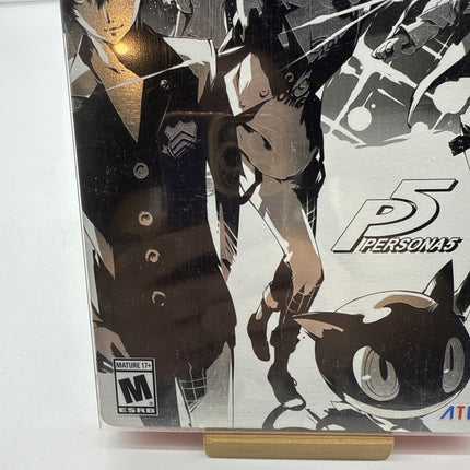 Persona 5 Steelbook Edition (PS4 PlayStation 4) Tested CIB Atlus Games Clean