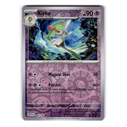 Kirlia Uncommon SV: Paldean Fates 028/091 NM