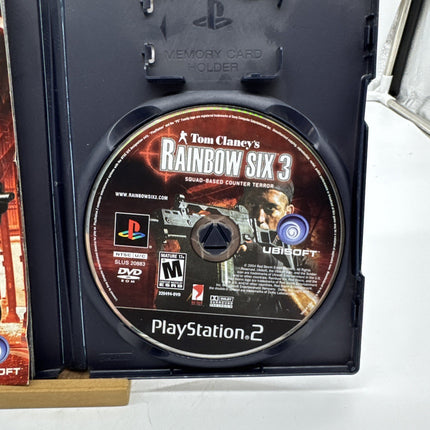 Tom Clancy's Rainbow Six 3 (Sony PlayStation 2, 2004) CIB Tested