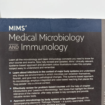 Mims' Medical Microbiology and Immunology: - Paperback, by Goering BA MSc - Good