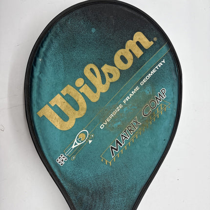WILSON Matrix Comp Oversize Titanium Tennis Racket 4 3/8 Grip Needs REstringd