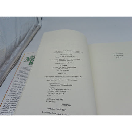 ELIZABETH HAYDON 1st First Edition Hardcover HC DJ The Assassin King Symphony Of