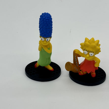 2015 Greenbrier Simpsons Figures Lot Of 5 Bart Lisa Maggie Homer Marge