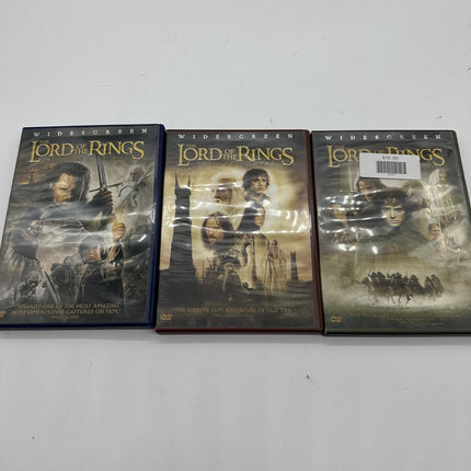 Movies The Lord Of The Rings All 3 Movies On DVD Adventure