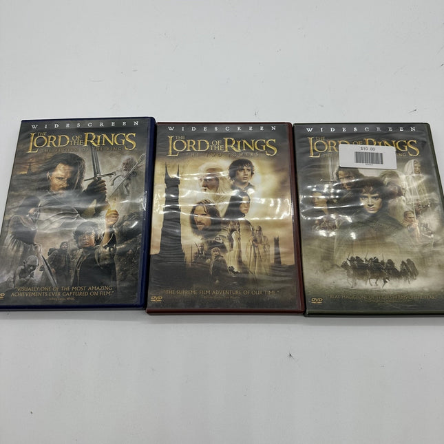 Movies The Lord Of The Rings All 3 Movies On DVD Adventure