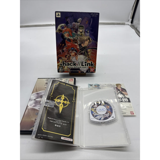 .hack Link Sony PSP NTSC-J Japan Japanese Import - Complete, CIB!