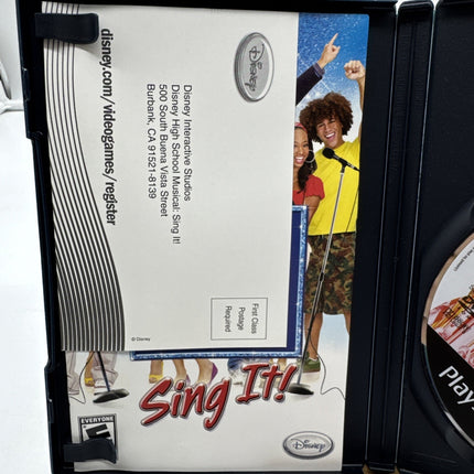Disney High School Musical Sing It! | PlayStation 2 (PS2), 2007 | CIB | Tested