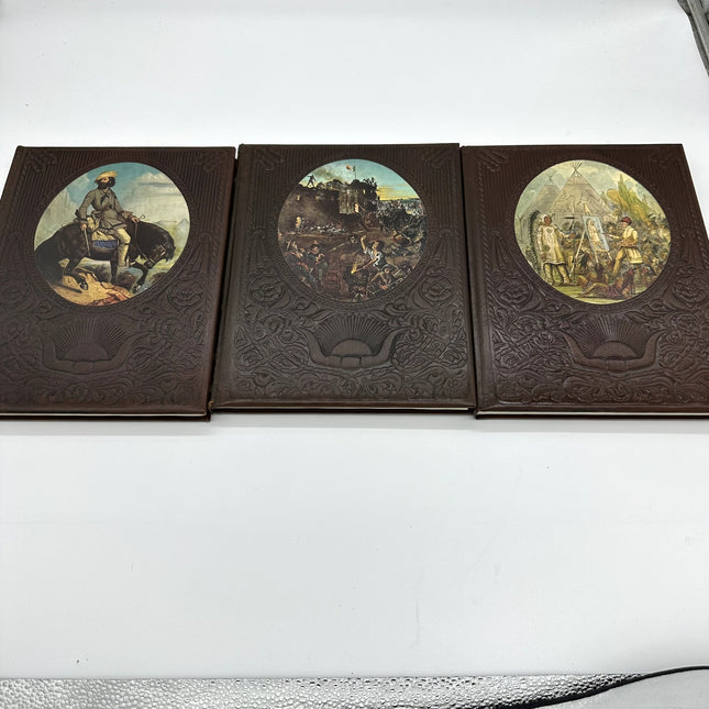 Time Life The Old West Volume Book Lot Leatherette 1976-1979, Classics VG
