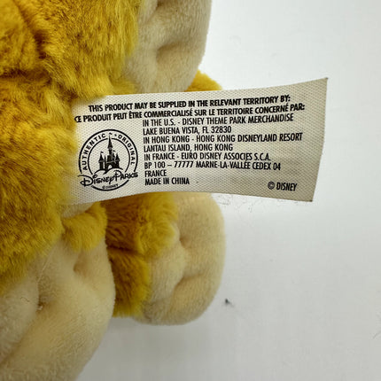 Simba Disney parks plush, medium plush, magic kingdom