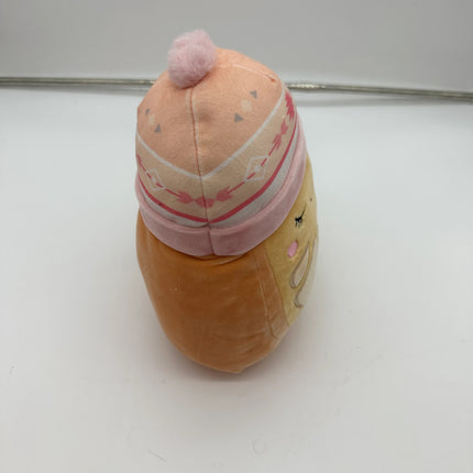 Squishmallows CELIA Winter Orange Slice 8" SB 712-2 Plush 2022 Beanie NWT