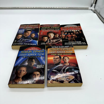 Star Trek PB Lot of 5 Deep Space Nine #1 #2 #3 #4 #7 first printing paper back