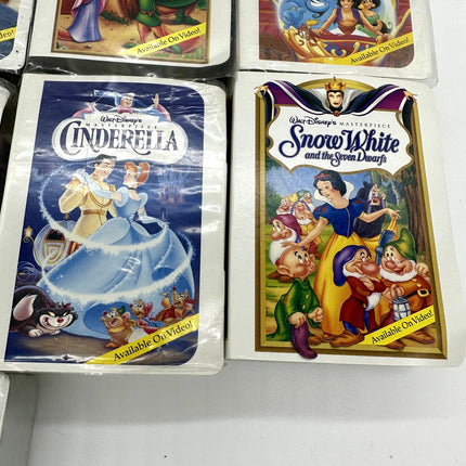 Mcdonald's Walt Disney Masterpiece Collection Video Figures Lot Of 11 Toys New