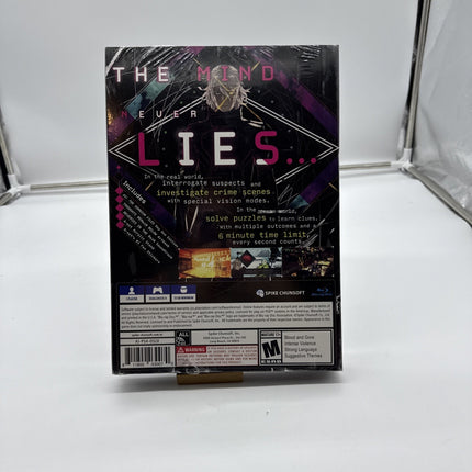 Ai: The Somnium Files Special Agent Edition - PS4 - SEALED NEW