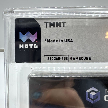 TMNT Nintendo GameCube Factory Sealed New WATA 9.8 A Graded Ubisoft