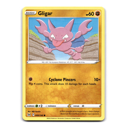 Gligar Common SWSH11: Lost Origin 095/196 NM