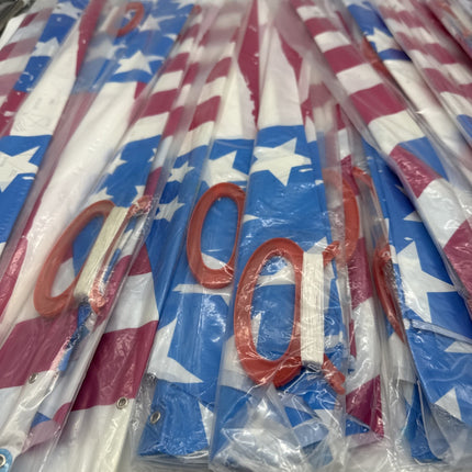 Lot Of 22 New American Flag Style Single Line Kite Easy To Fly Children Kids