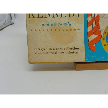 1960s A Pictorial Biography of John F Kennedy Postcard Set of 42 in original box