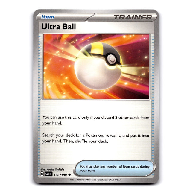 Ultra Ball Common ME01: Mega Evolution 131/132 NM