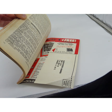 Popular Electronics Magazine 1963 January 1963 red cover issue