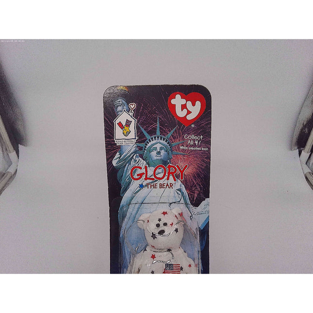 Ty McDonalds 1999 Glory The Bear Beanie Baby With Errors Oakbrook 1993 American