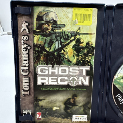 PlayStation 2 Tom Clancy's Ghost Recon Complete Tested and Works Free Shipping