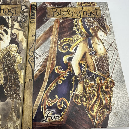 Bizenghast Vol 1, 2, 4 Manga Graphic Novel Comic English M. Alice LeGrow