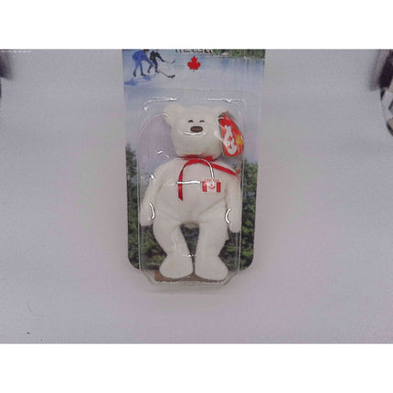 MAPLE THE BEAR-1996 MCDONALDS TY BEANIE BABY WITH RARE ERRORS 1993 OAKBROOK NIP