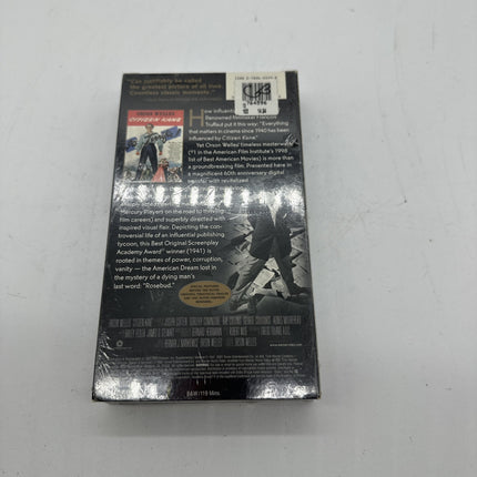 Citizen Kane VHS 1941, 2001 Orson Welles New SEALed ALTERNATE cover art