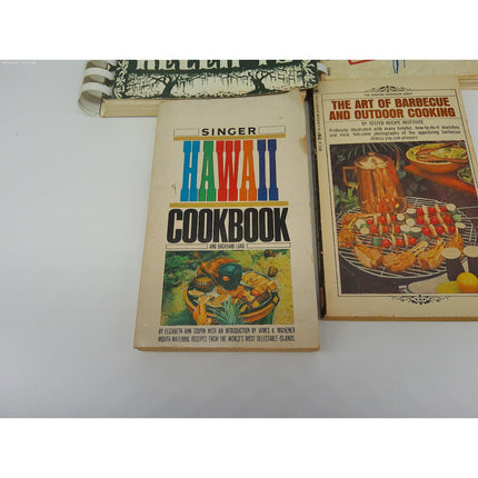 Lot of 4 Vintage 1950s-1960s Advertising Recipe Pamphlets / Cookbooks singer