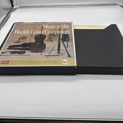 Music Of The World's Great Composers 12 LP Box Set RCA Records Complete
