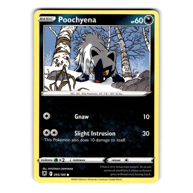 Poochyena Common SWSH10: Astral Radiance 095/189 NM